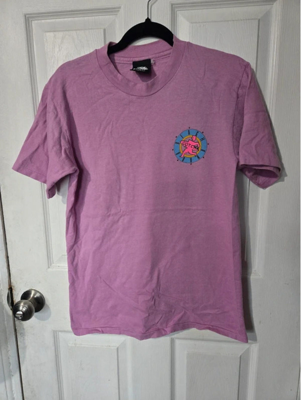 Vintage purple gotcha shirt size M